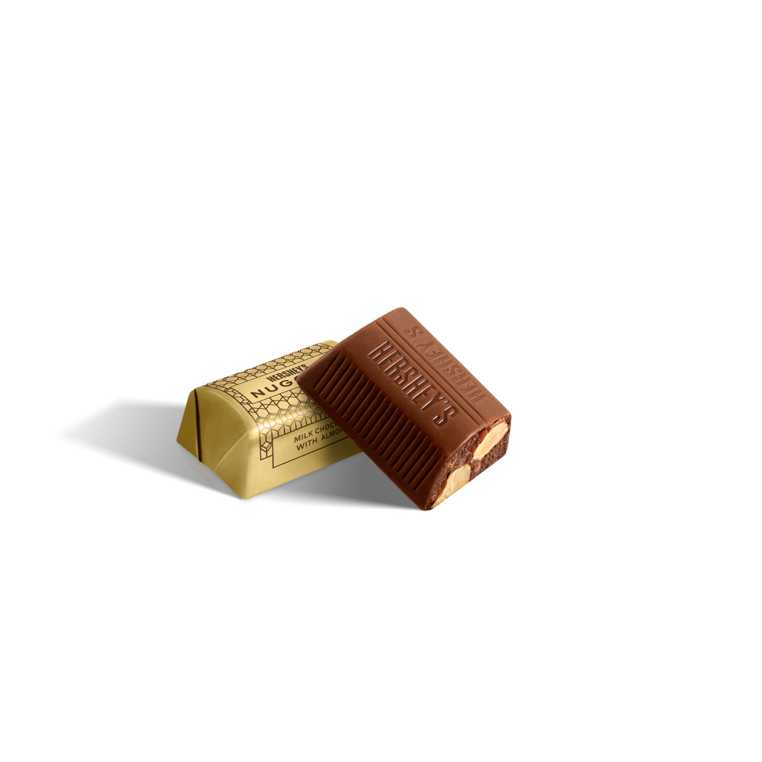 HERSHEY’S NUGGETS Milk Chocolate with Almonds 10.1oz Candy Bag - THE HERSHEY COMPANY